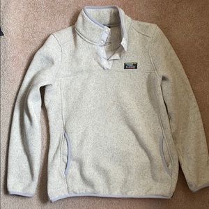 L.L. Bean Sweater Fleece Pullover